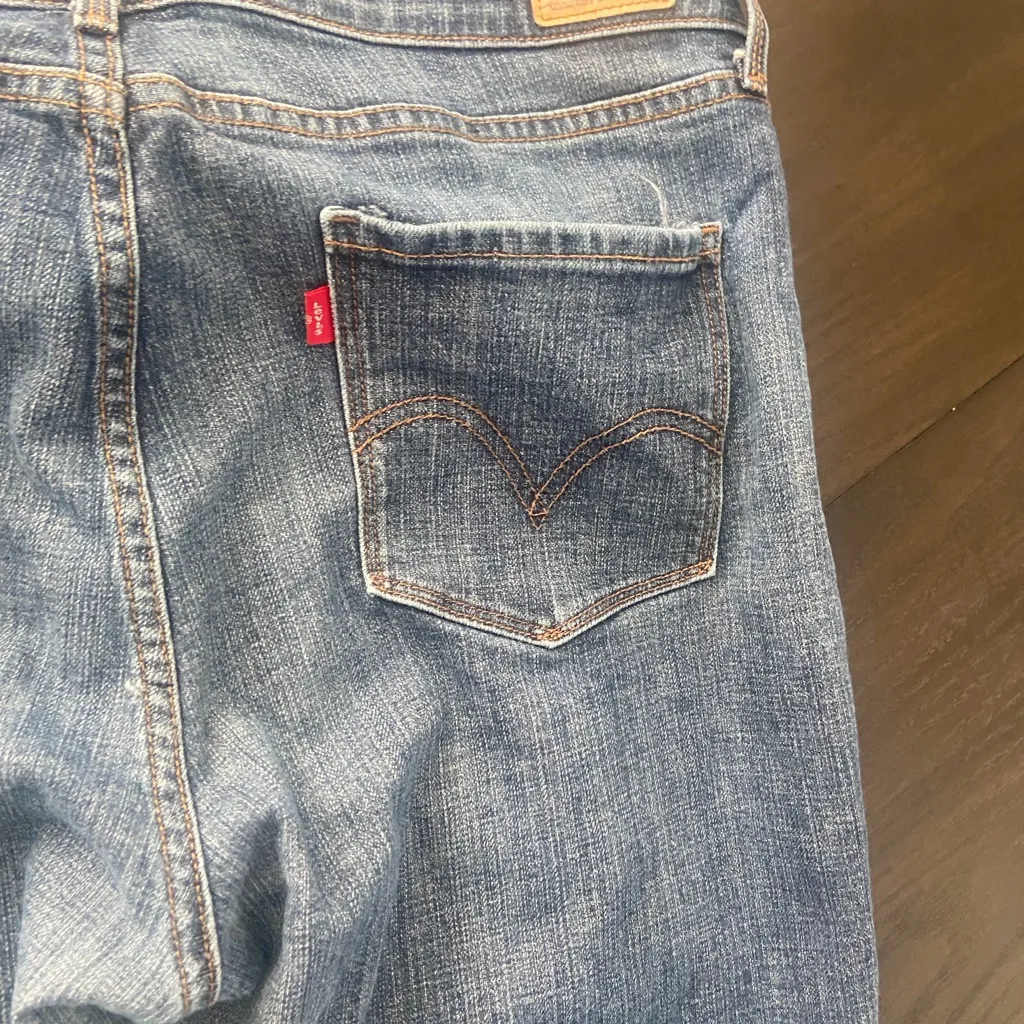 Levi's Women's Straight Leg perfect waist jeans size-16 jeans - Image 5