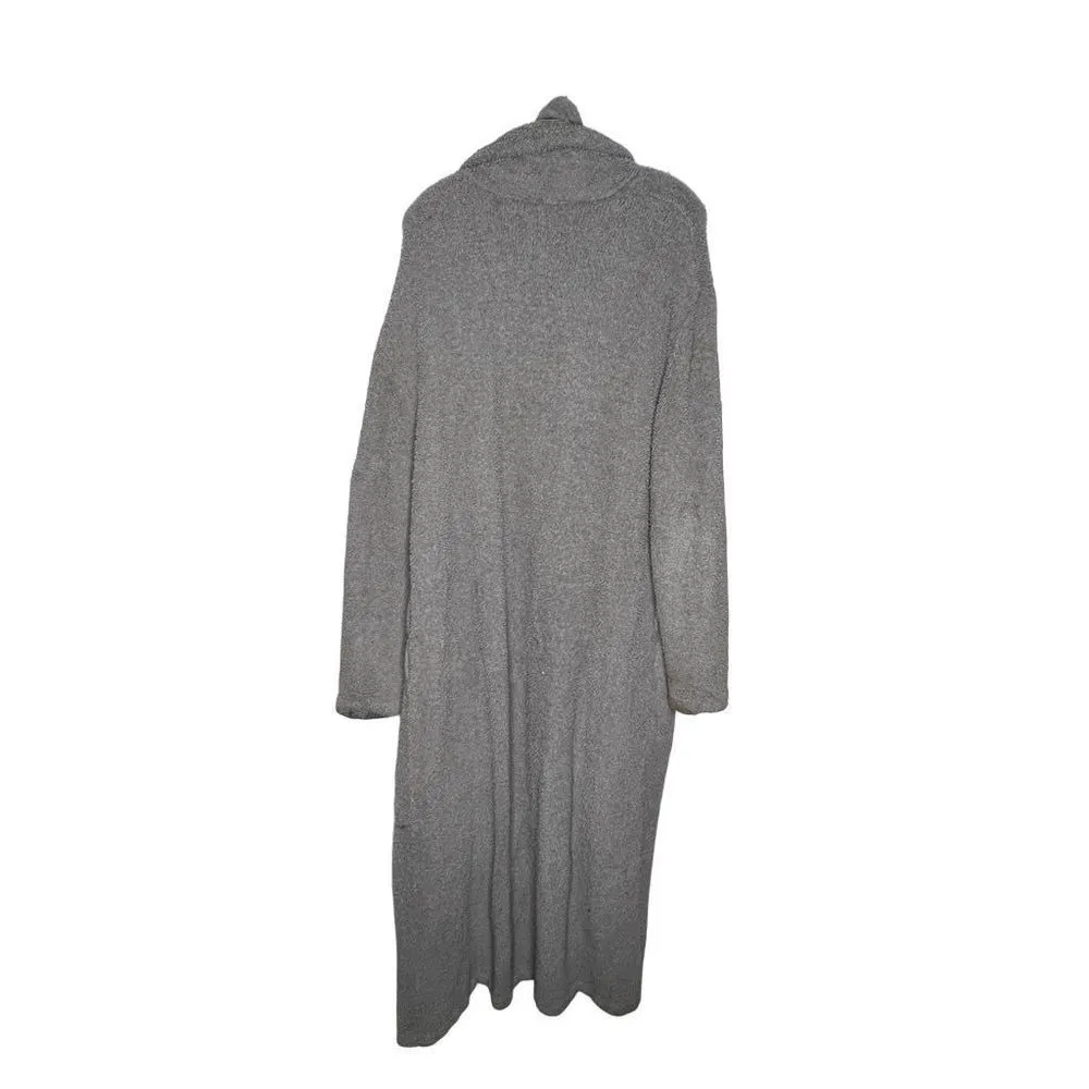 Barefoot Dreams Gray Long Wrap‎ Cozy Robe - Image 2