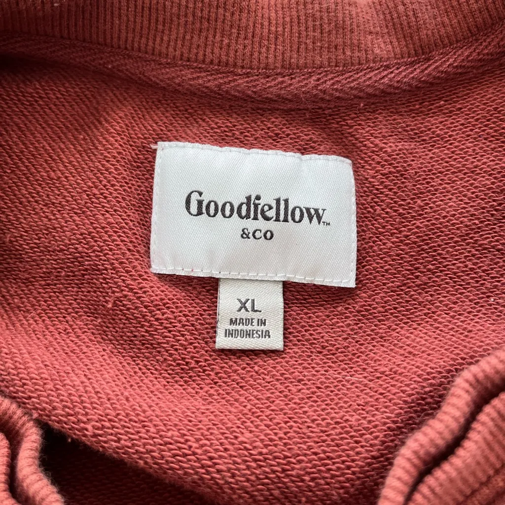 Goodfellow & Co Women’s Brick Red Pullover size XL - Image 9