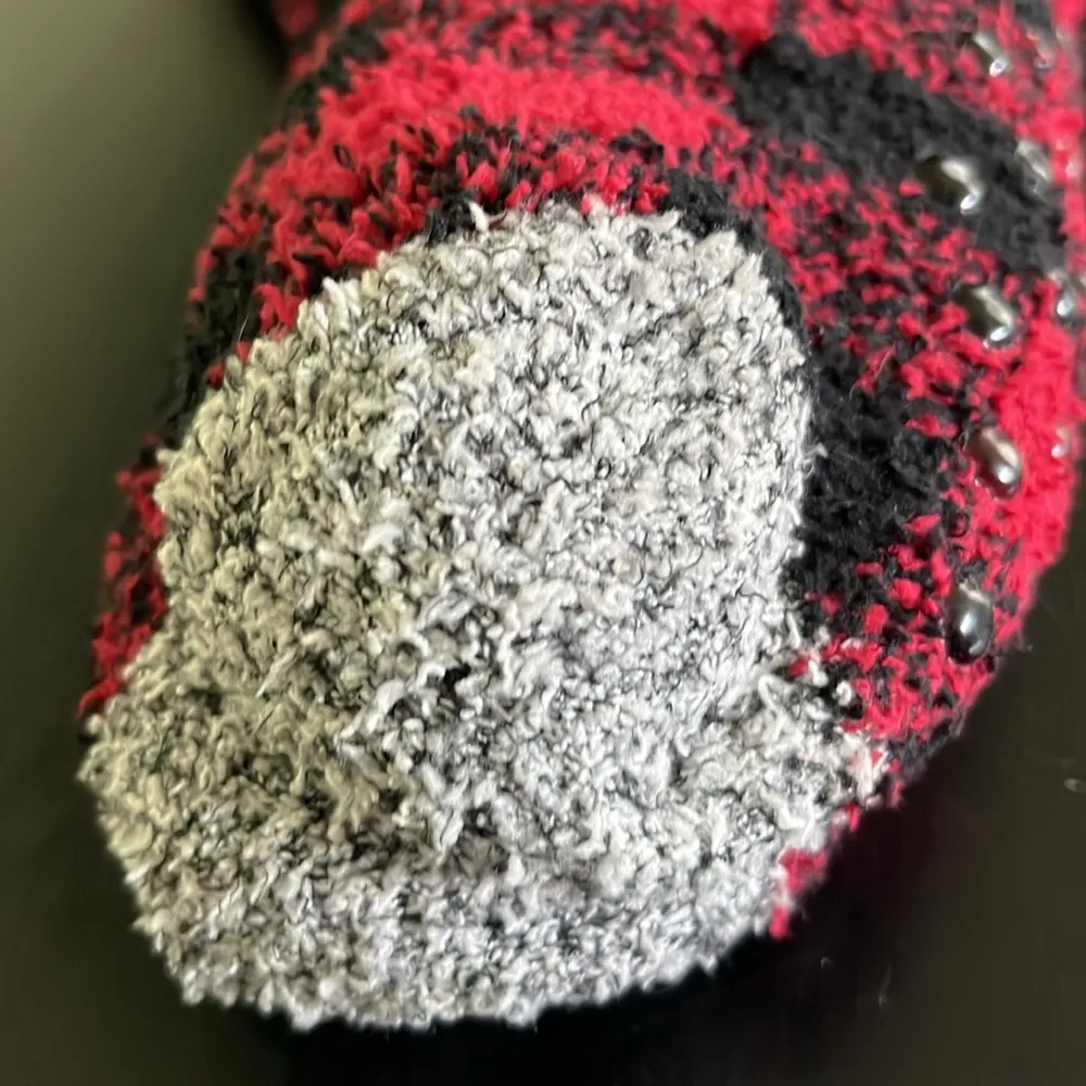 Cozy Hub Sherpa cabin socks Red - Image 5