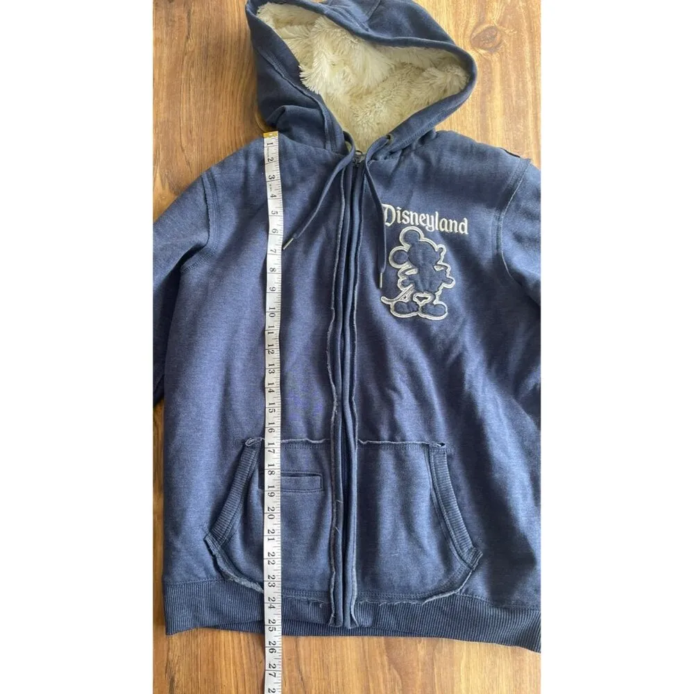 Disney Women's Size L Mickey Mouse Zip Hoodie Walt Disney World 50th Anniversary - Image 3