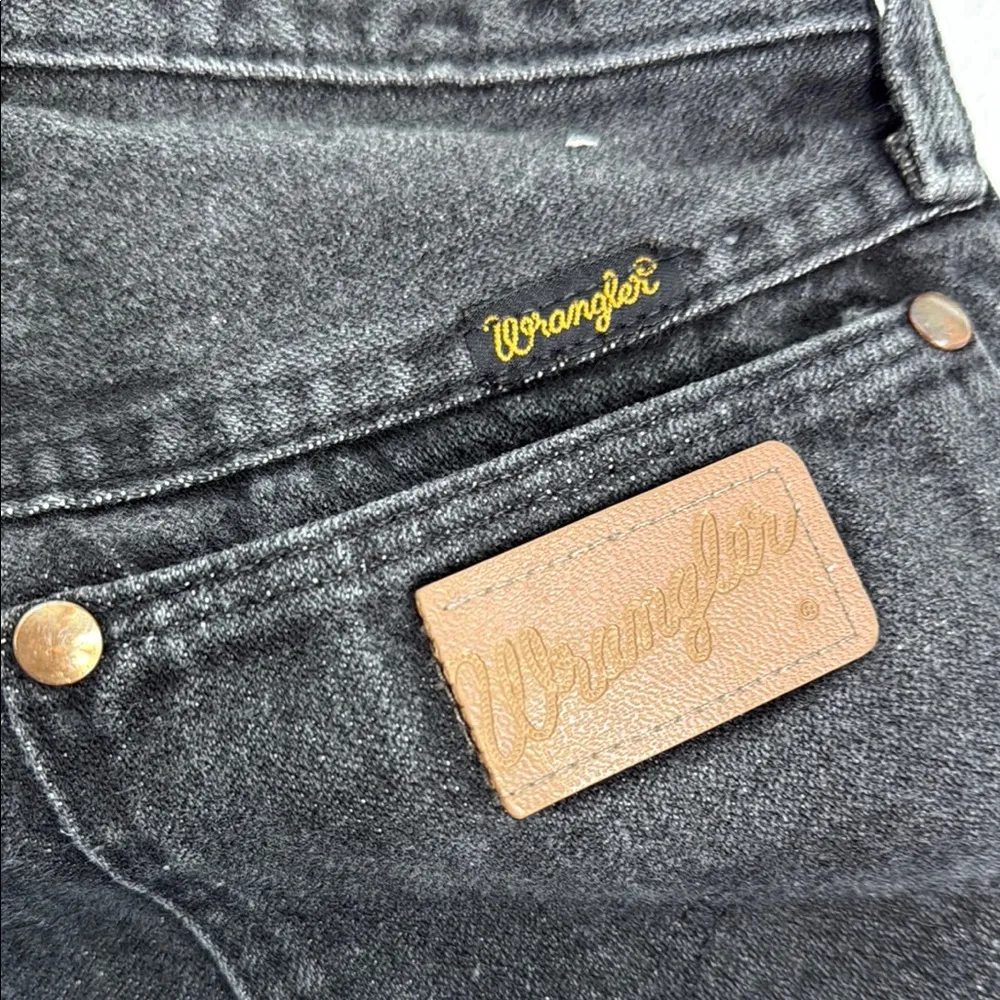 Wrangler Black Women Jeans Overalls - Image 2