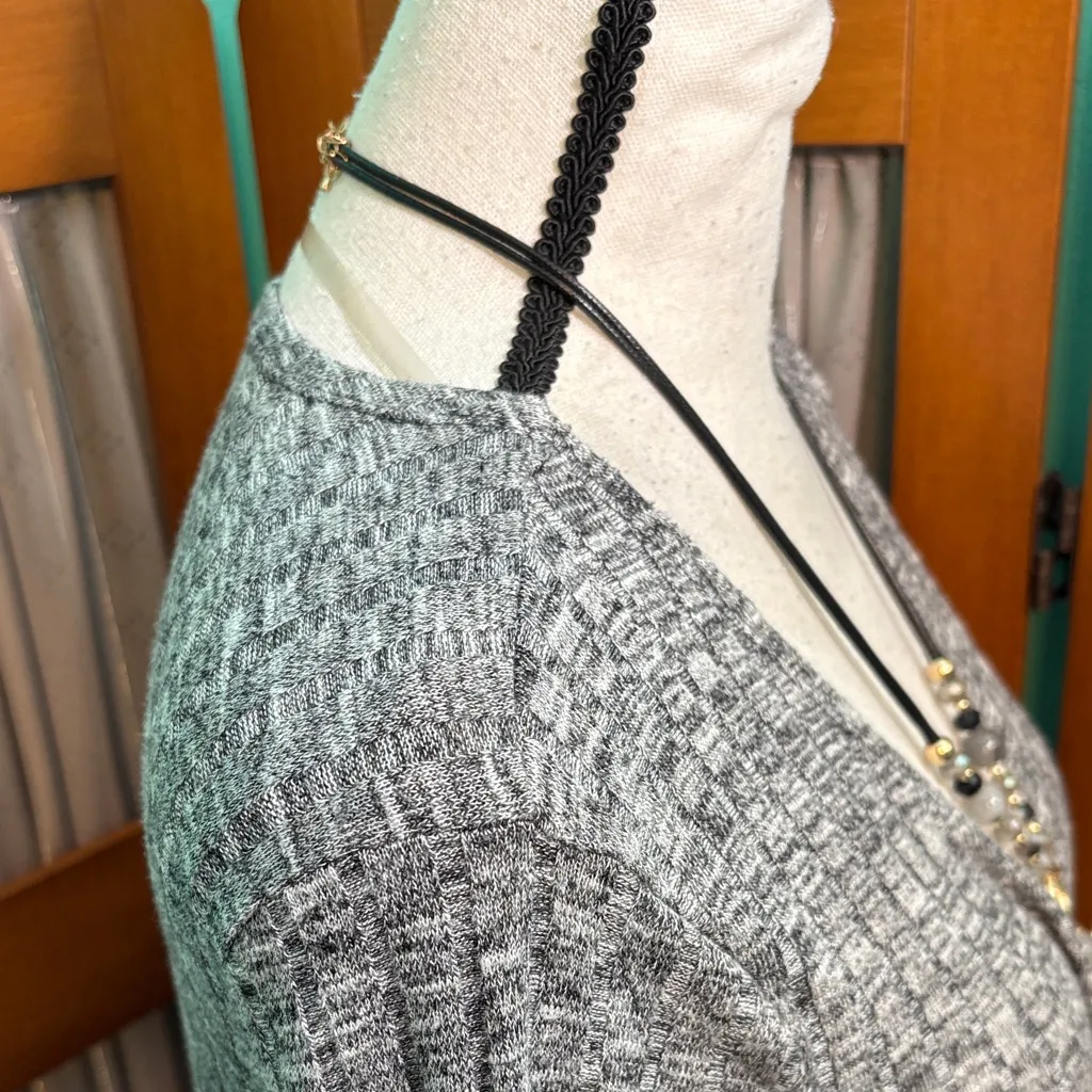 Falls Creek Heather Gray Long Cardigan - Image 5