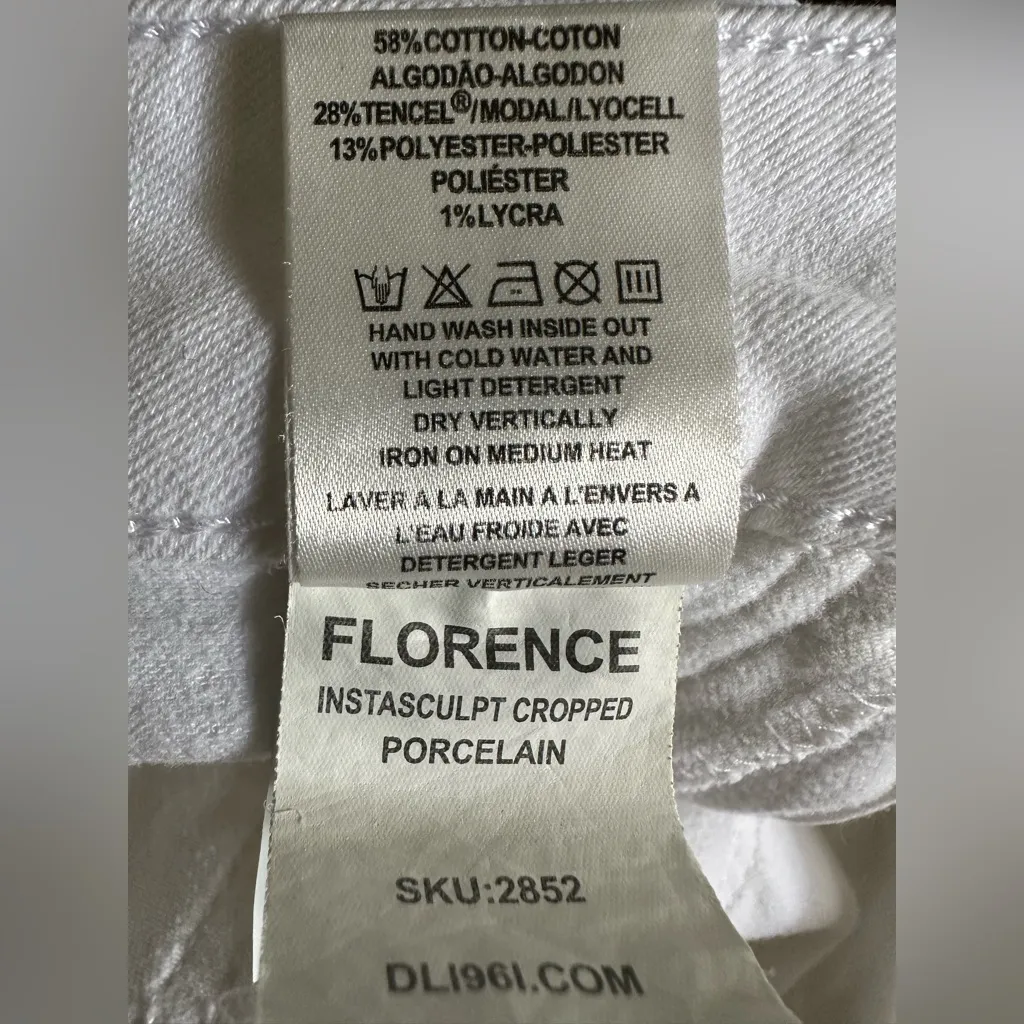 DL1961 Florence Cropped Instasculpt Women Jeans (939) - Image 12