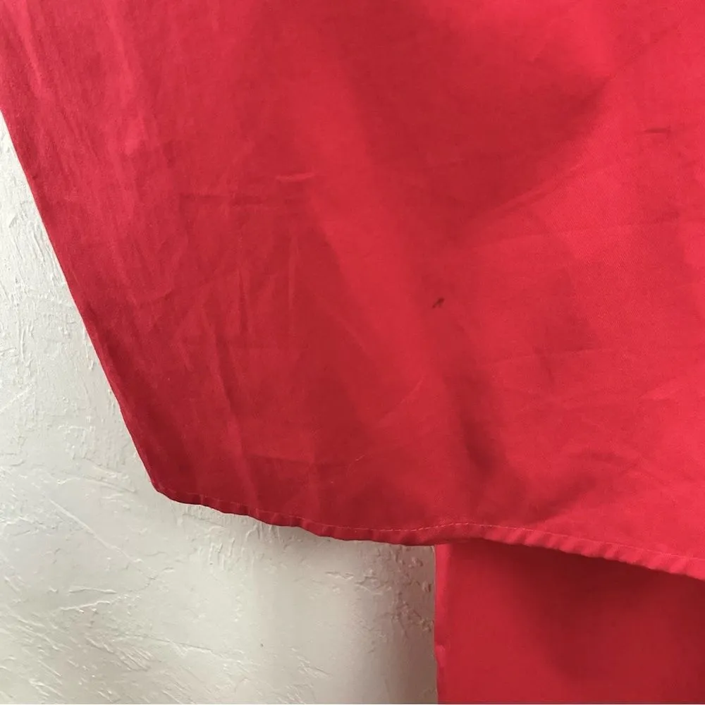 Gal Meets Glam Red Camille Short Sleeve Jumpsuit 4 NWOT - Image 6