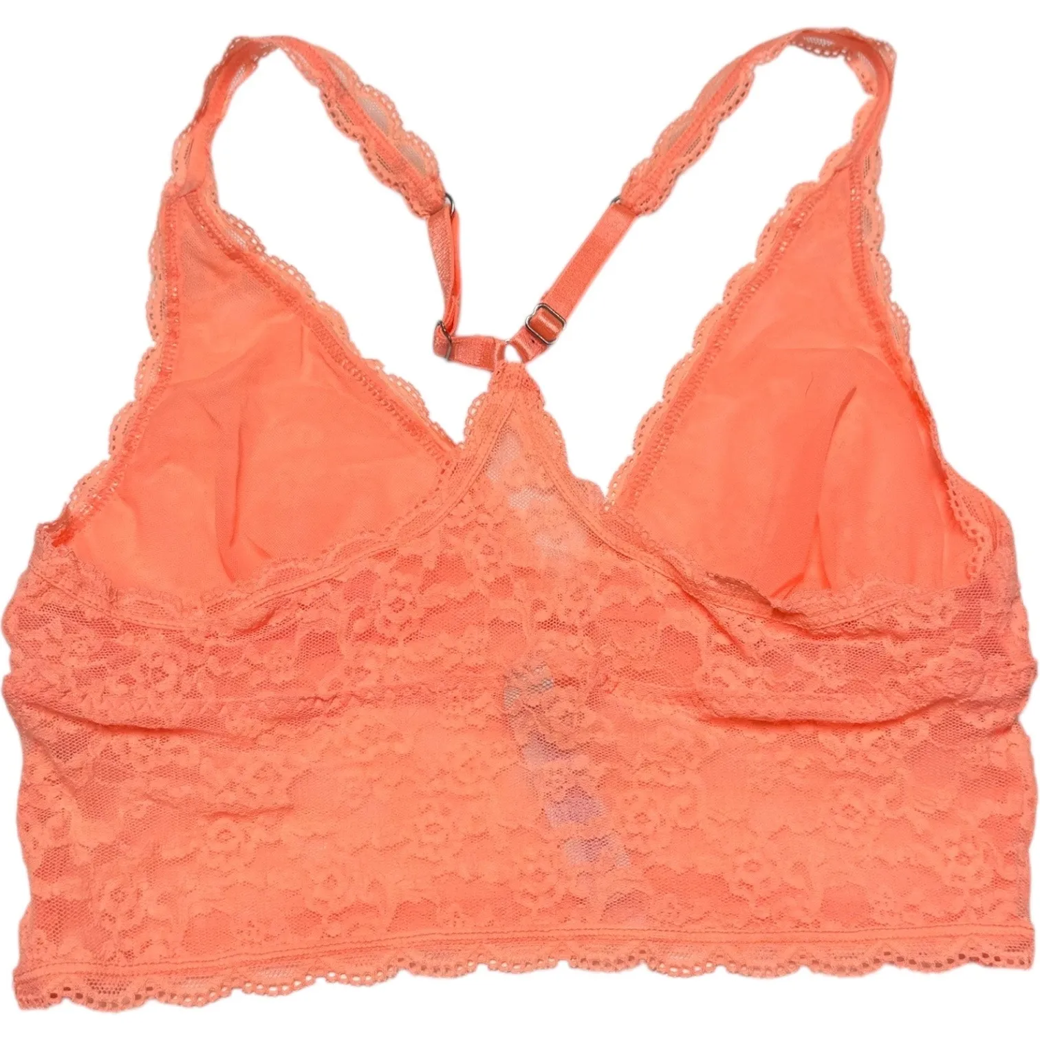 Victoria's Secret Lace Bralette Orange Medium - Image 6