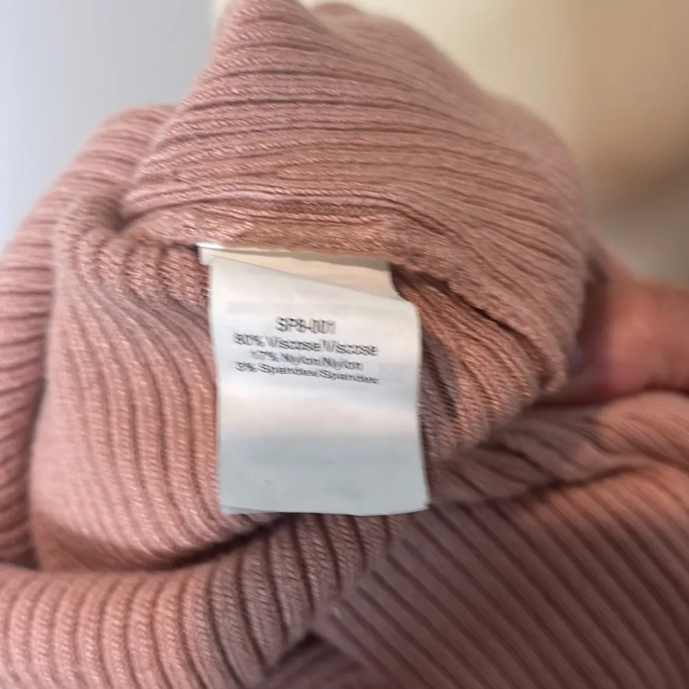 Self Portrait | Ribbed Knit‎ Cutout Midi Dress Rose | M Pink Size M - Image 10