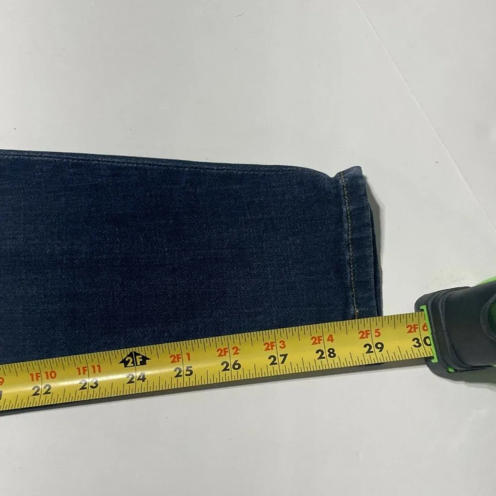 Good American Dark Wash Good Legs Skinny Jeans Stretch Size 0/25 - Image 8