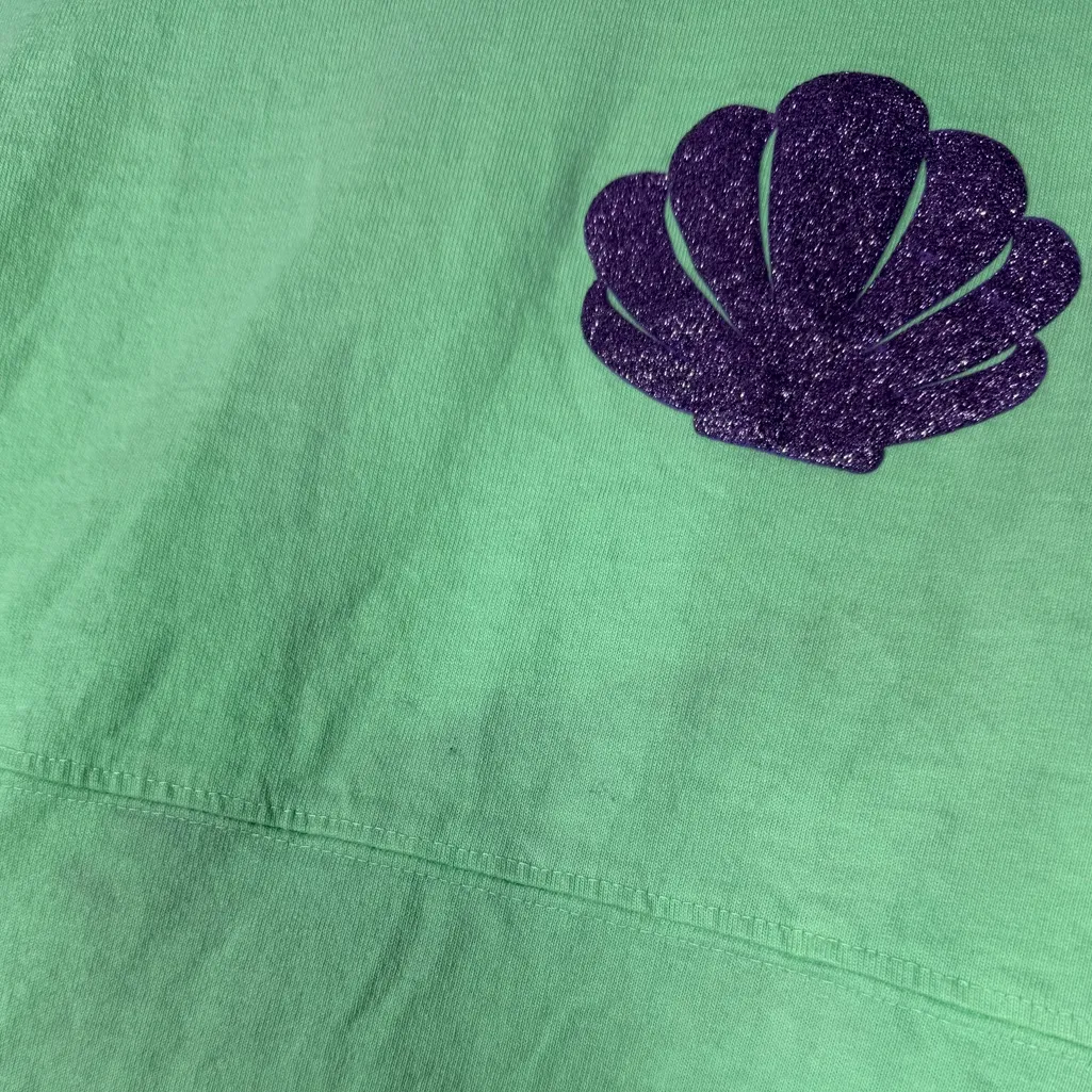 RARE Little Mermaid Spirit Jersey Sz S - Image 3