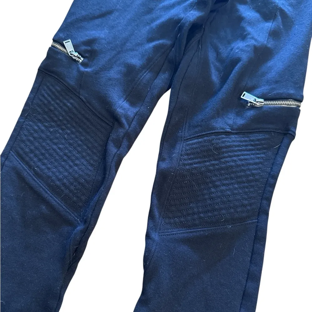 EXPRESS  Black Leggings with Side Zipper Pockets - Image 3