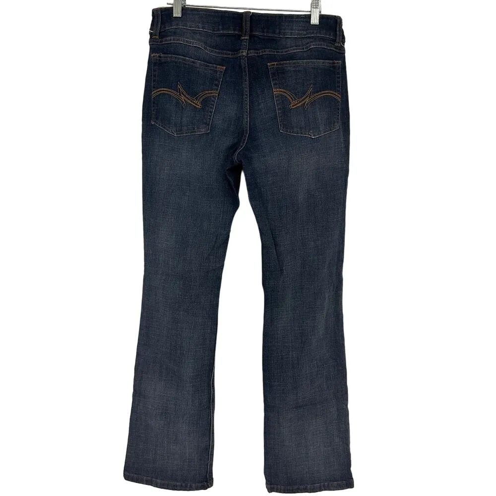 Wrangler Premium Mid Rise Bootcut Jeans Size 13x34 - Image 5