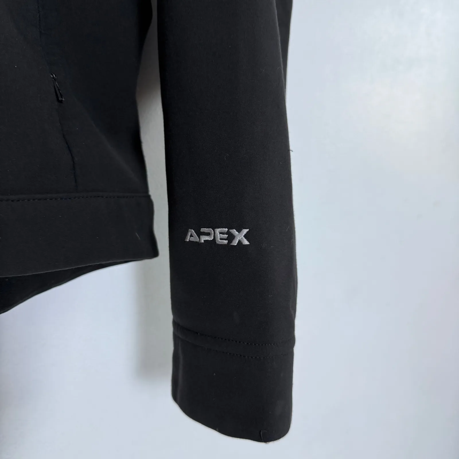 The North‎ Face Apex Bionic Softshell Jacket Women's Small TNF Black Full Zip - Image 2