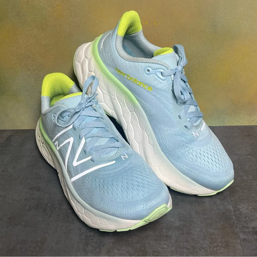New Balance Fresh Foam X More V4 Blue Women's Running Shoes Size 10.5B - Image 16