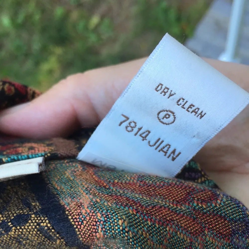 Vintage Drapers and Damon’s Tapestry Woven Boho Jacket size L - Image 14