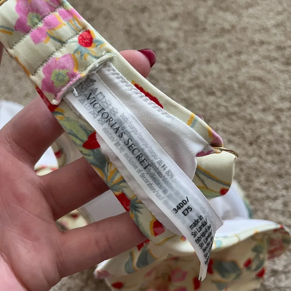 Victoria's Secret  Strawberry Yellow High Waisted Bikini - Image 4