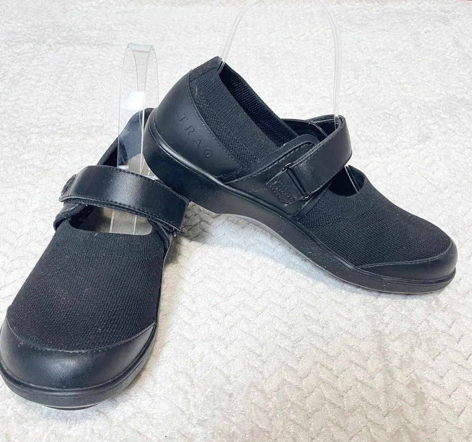Traq by Alegria Women's Black Comfort Mary Jane Shoe Size 38 - Image 5