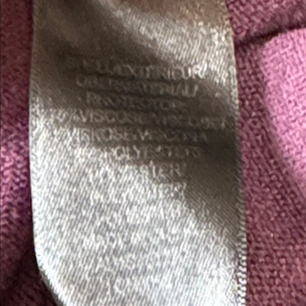 Adrianna Papell Plum Long Sleeve Top - Image 5