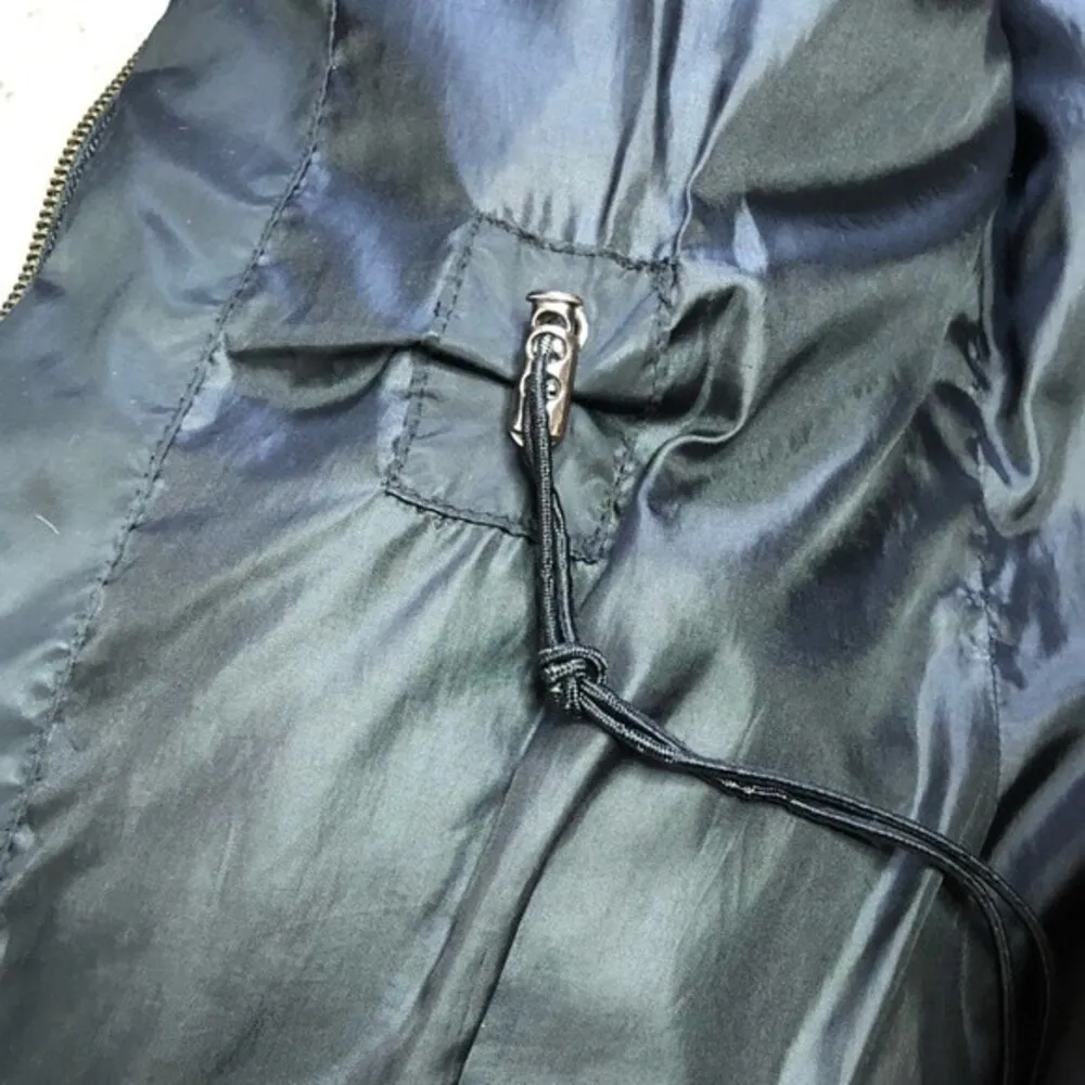 Kenneth Cole Reaction Women’s Black Full Zip Feather Puffer Jacket Size M - Image 4