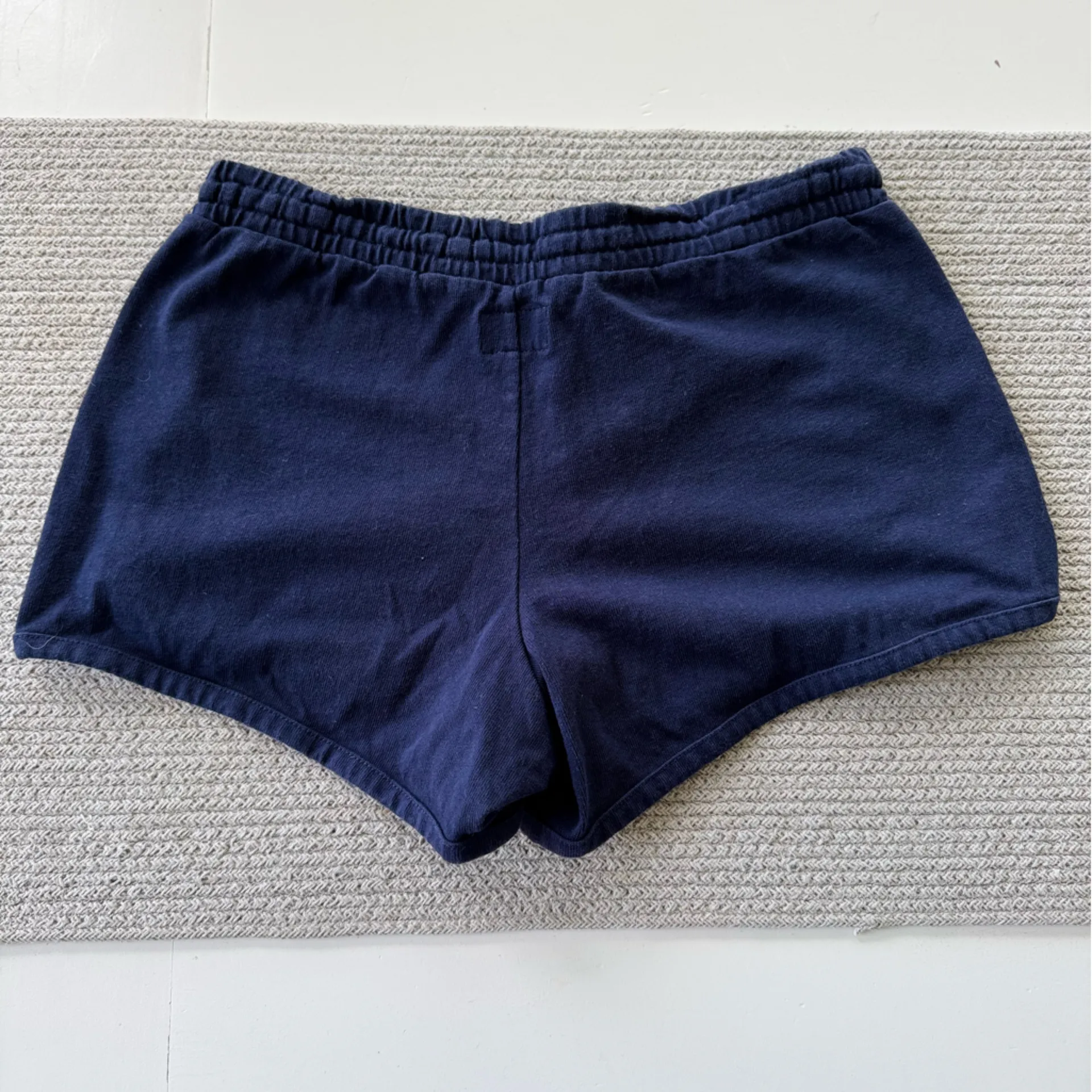 J. Crew Weekend Retro Track Short in Mariner Cloth Navy Blue Jogger Shorts XS - Image 3