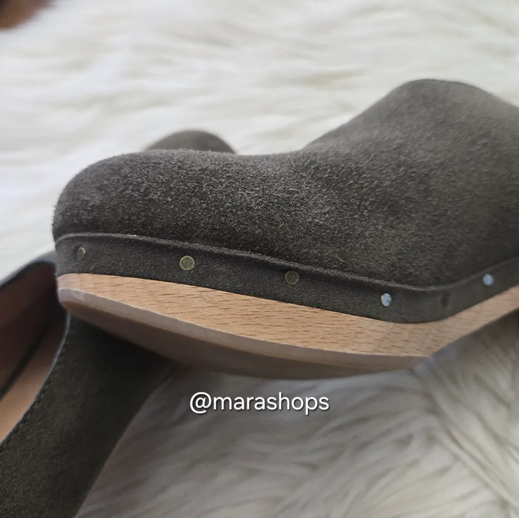 Madewell The Marlo Slingback Clog in Suede - Image 4