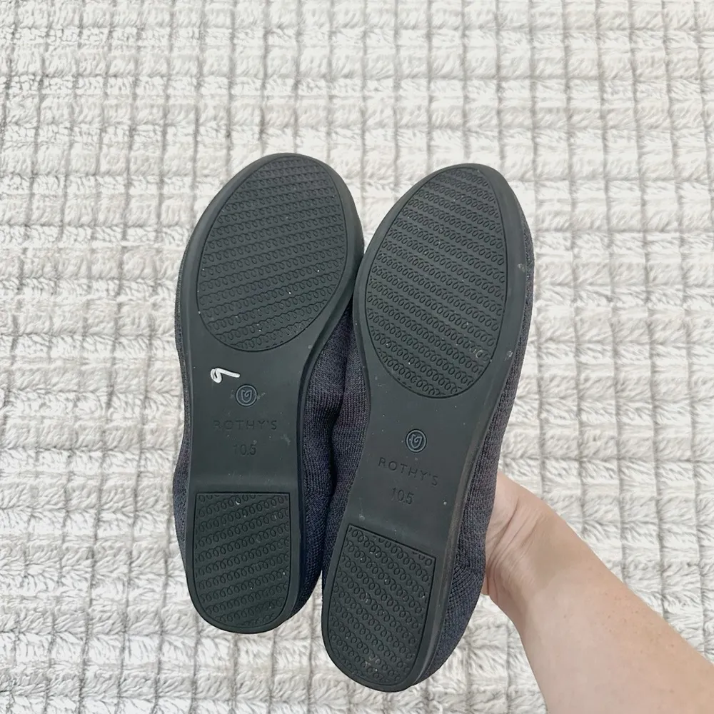 Rothy’s Retired Rare Navy Heather Loafers - Image 5