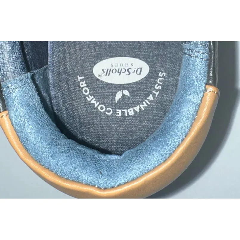 Dr. Scholl's Shoes Womens If Only Slip On Hidden Wedge Platform Sneaker 9.5M Black Size 9.5 - Image 3