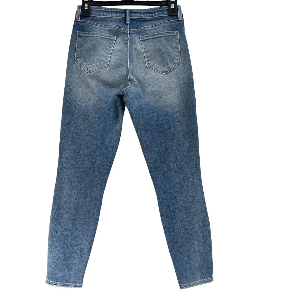 L’Agence SZ 26 Margot Silverlake Skinny Jeans High-Rise Stretch Pockets Zip-Fly - Image 3