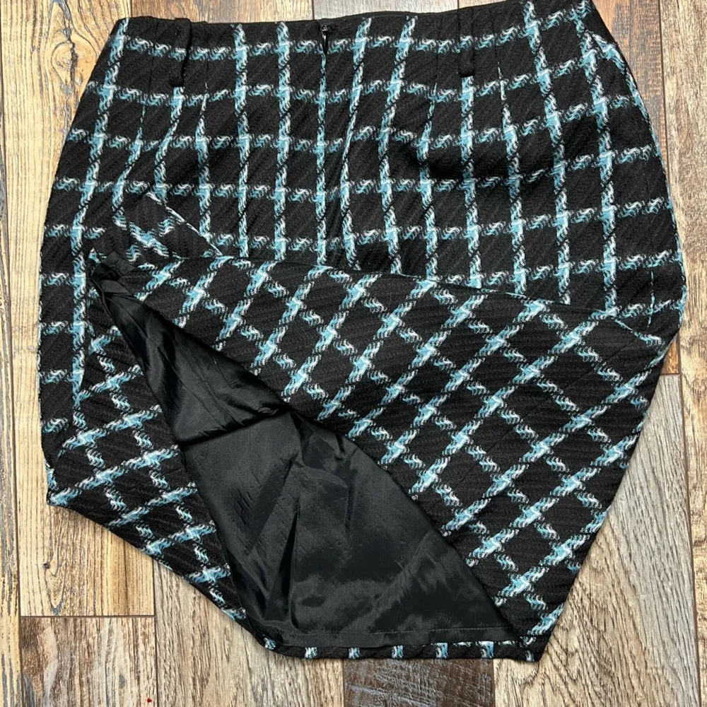 Vintage Carlisle wool blend mini skirt size 6 - Image 7