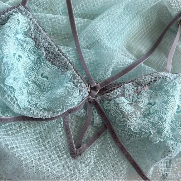 Victoria’s Secret Sexy Fishnet Cage Slip Dress - Image 3