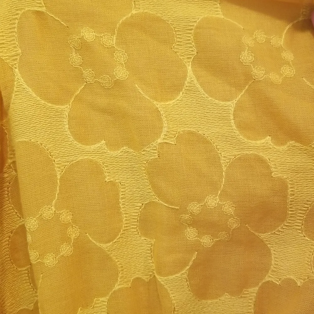 💕TRINA TURK💕 Dawning Dress ~ Walk This Lei Embroidery ~ Saffron NWOT - Image 7