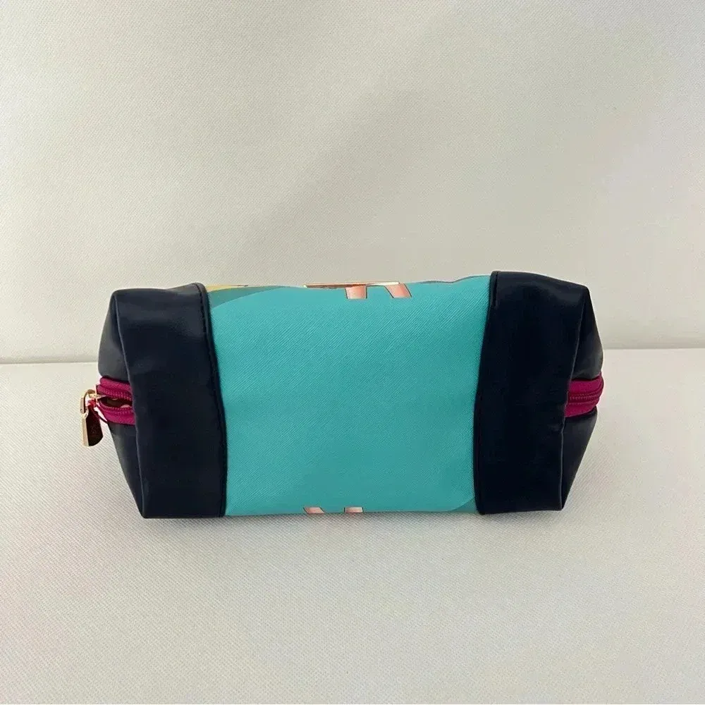 Nikky By Nicole Lee Large Oval Makeup Pouch Cosmetic Bag Miss Your Call - Image 5