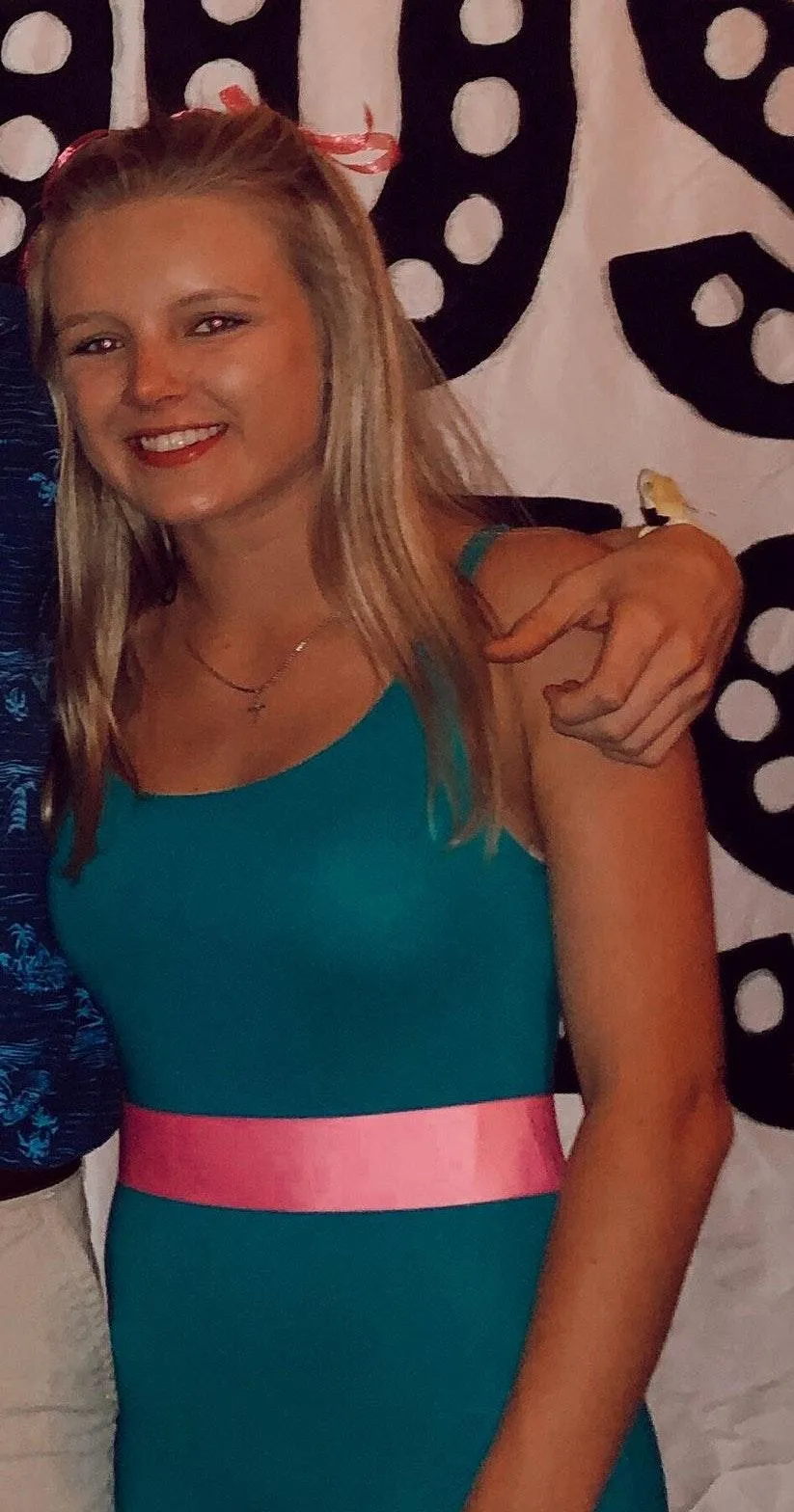 Cotton Tank Unitard Blue - Image 2