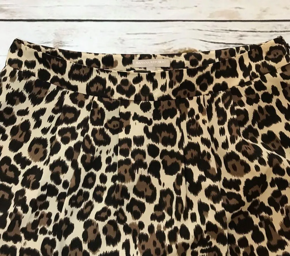Banana Republic Leopard Skirt - Image 4