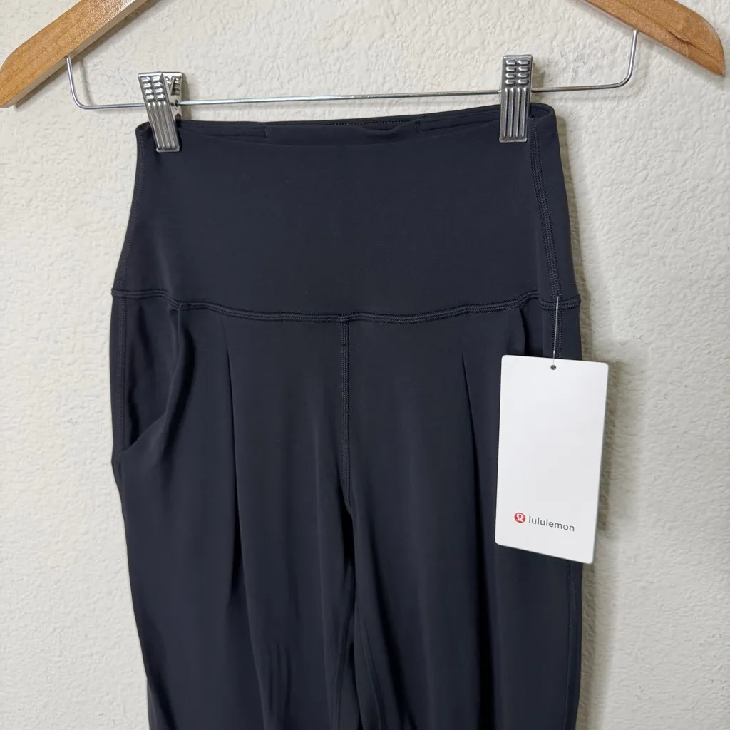 Lululemon NWT  Align Palazzo Pant *Regular Black Womens Size 0 - Image 4
