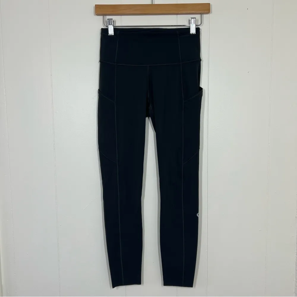 Lululemon Graphite Grey Fast and Free Tight ll 25” - Image 2