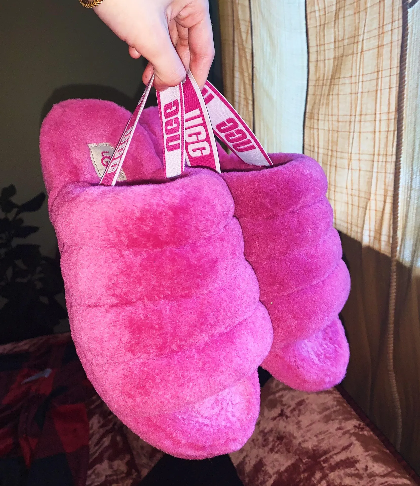 UGG Pink Slippers - Image 2
