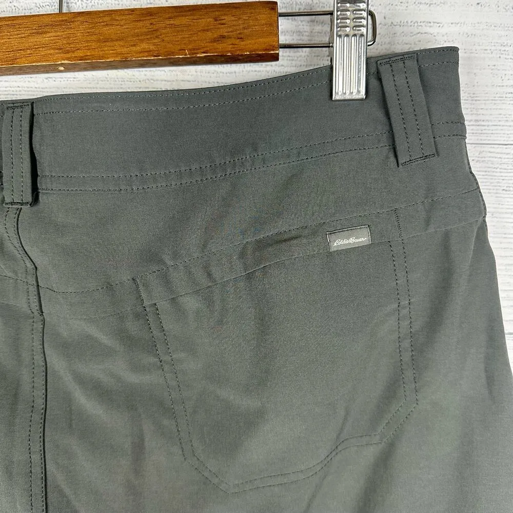 Eddie Bauer Womens size 14 Adventurer 2.0 Skort Gray Hiking Outdoor Gorpcore - Image 6