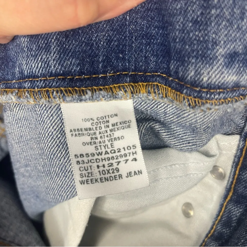 Vintage Polo Jeans Co. Ralph Lauren straight leg jeans 10X29 - Image 6