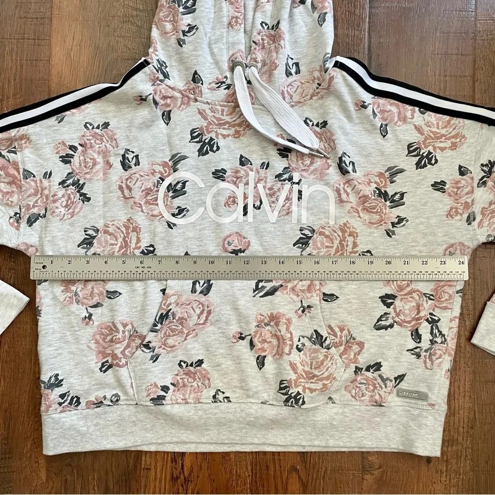 CALVIN KELIN Performance Rose print hoodie, size XL, NWOT - Image 10