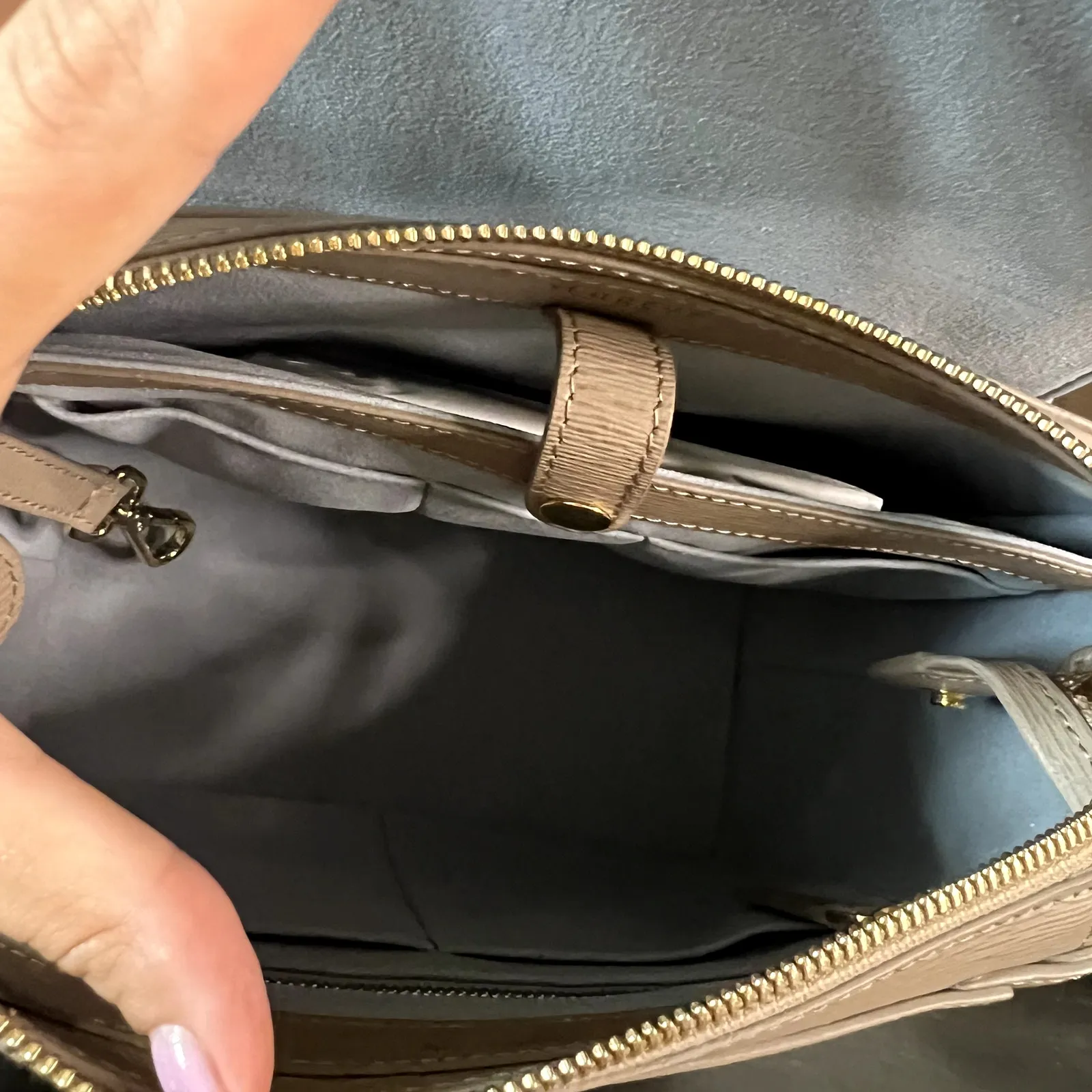 senreve maestra bag mini beige NWT - Image 6