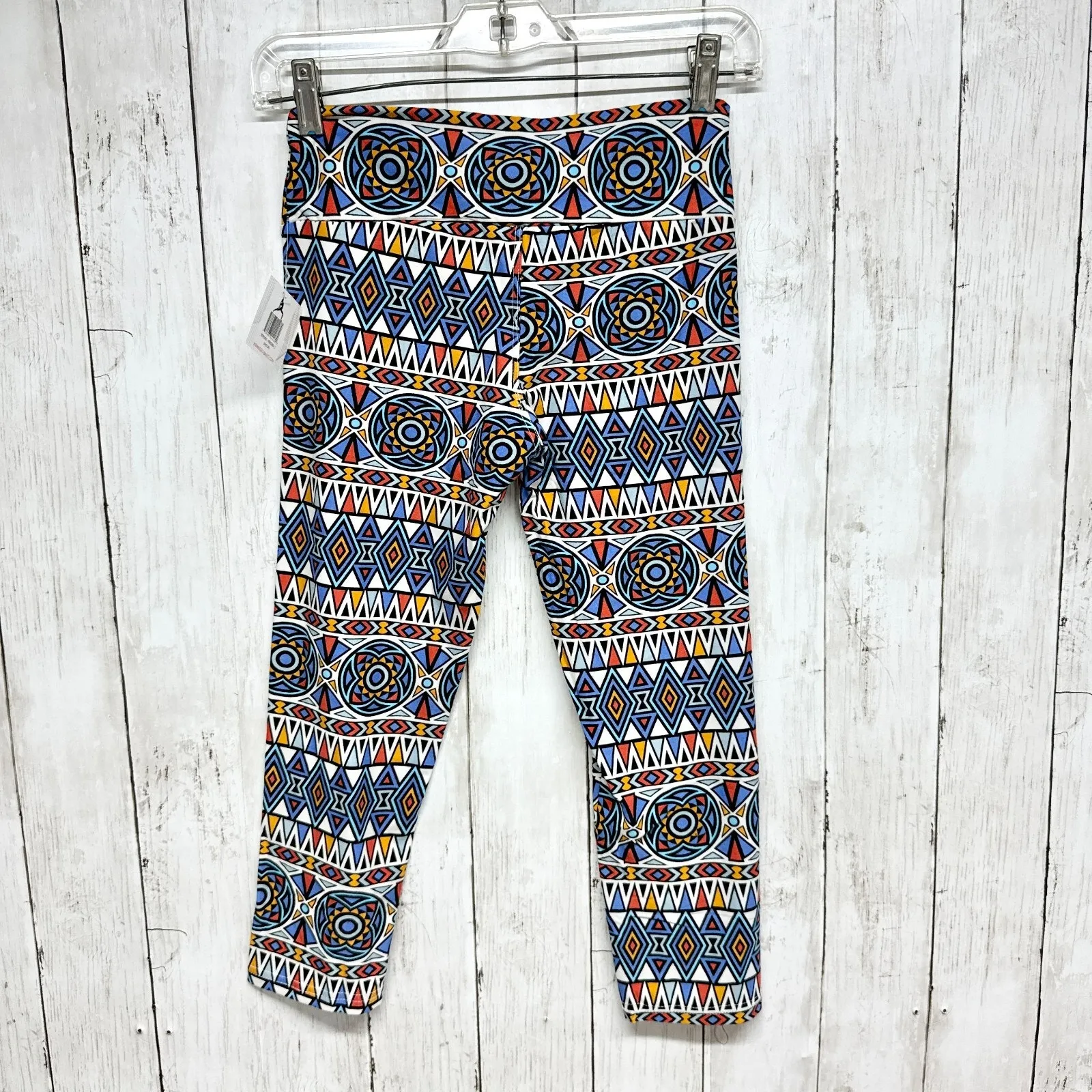 Sexy Basics 24/7 Anywear Pants Women Size Small Multicolor Printed Leggings NWT - Image 5