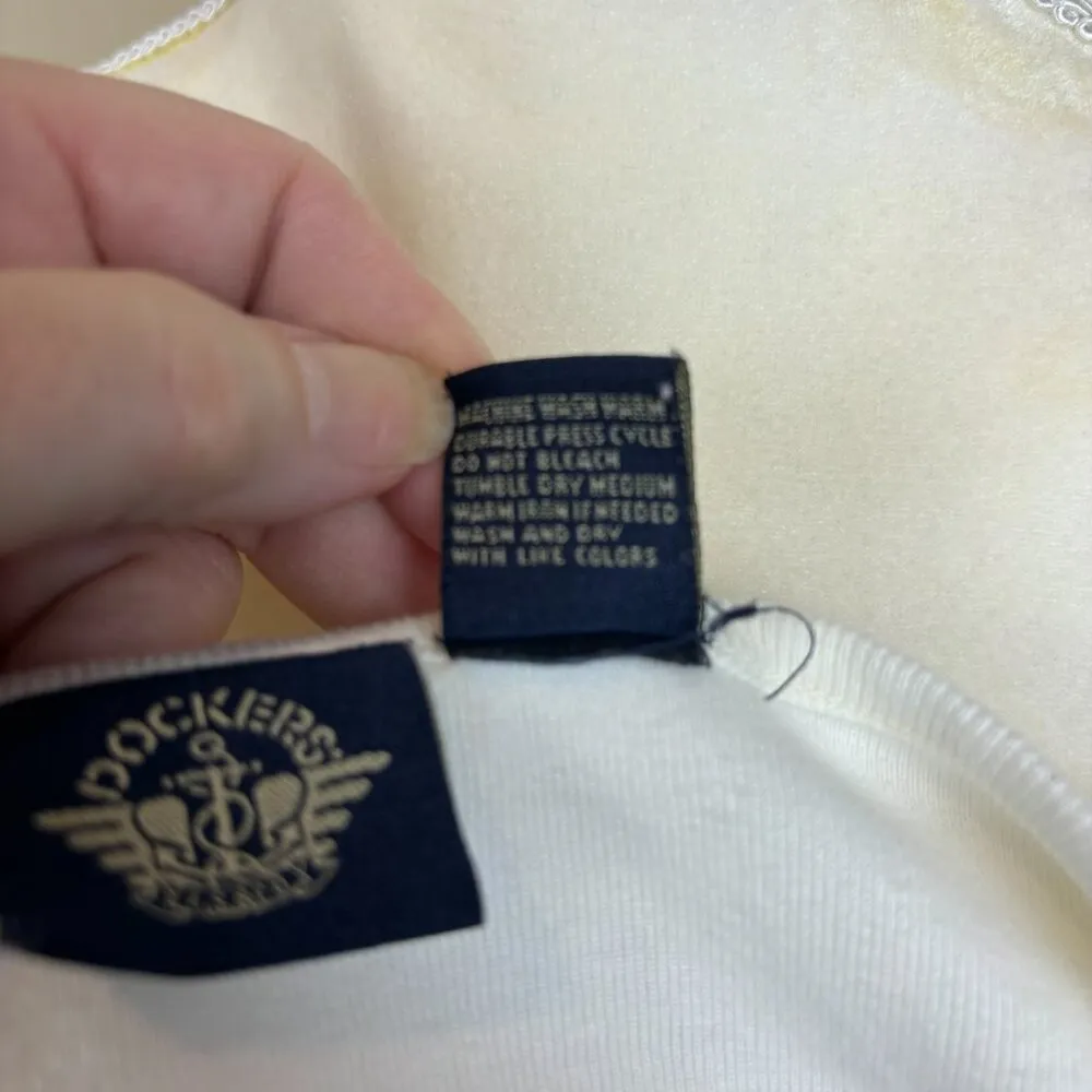 cropped blouse, size Medium, long sleeves, beaded, casual, lightweight - Image 7