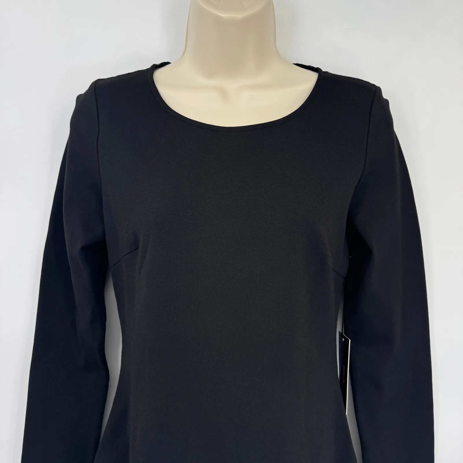 Lulus Mini Dress Womens Medium Black Lace Low Back Rayon NEW - Image 7