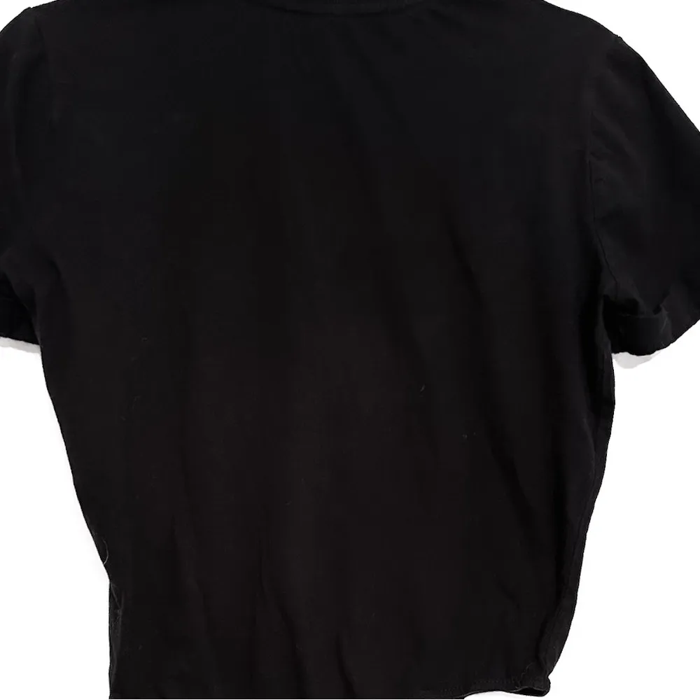 Black Short Sleeve Body Suit T-Shirt Tee Stretch Womens Small - Image 7