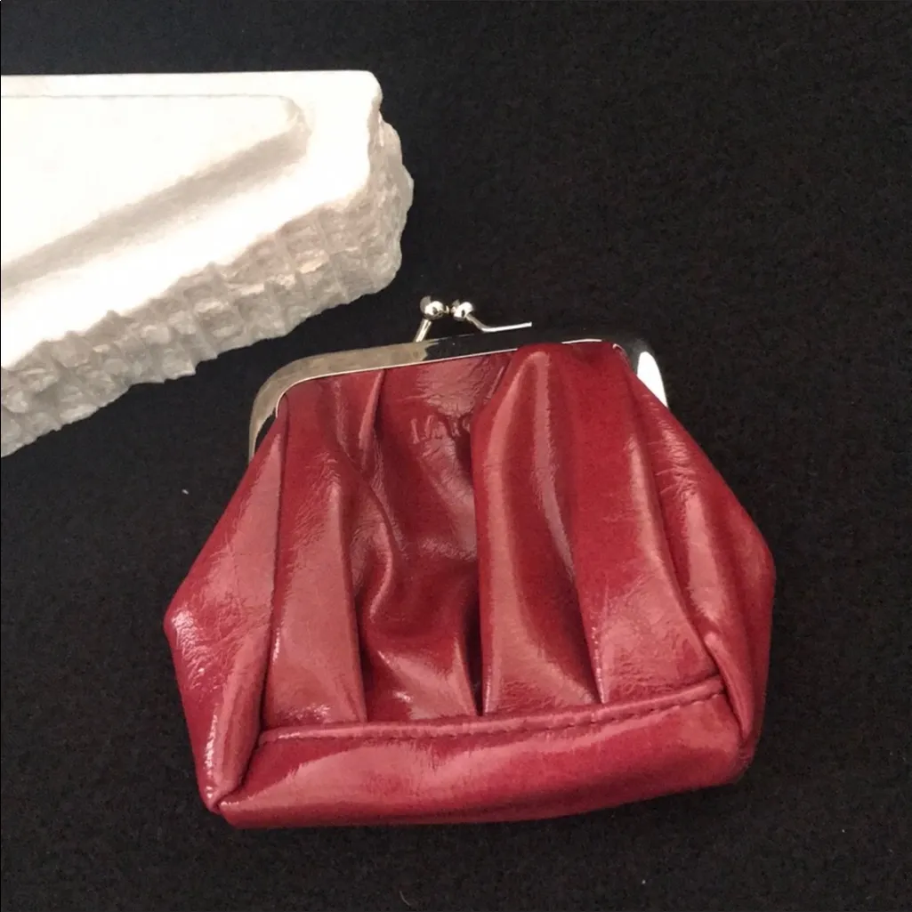 Miche Coin Purse NWOT red with flower. - Image 2