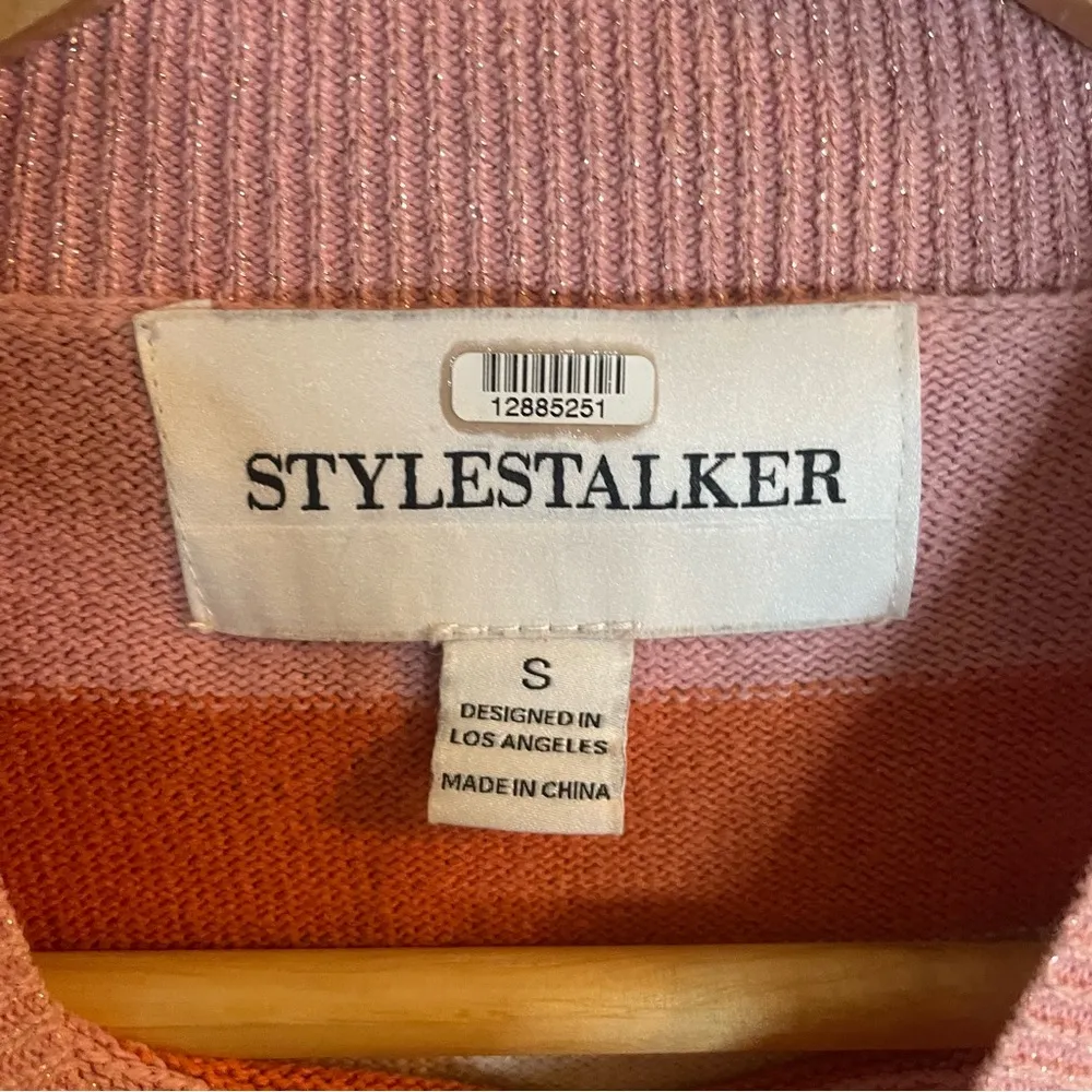 StyleStalker Rachelle Knit flared sweater mock neck retro size Small - Image 4