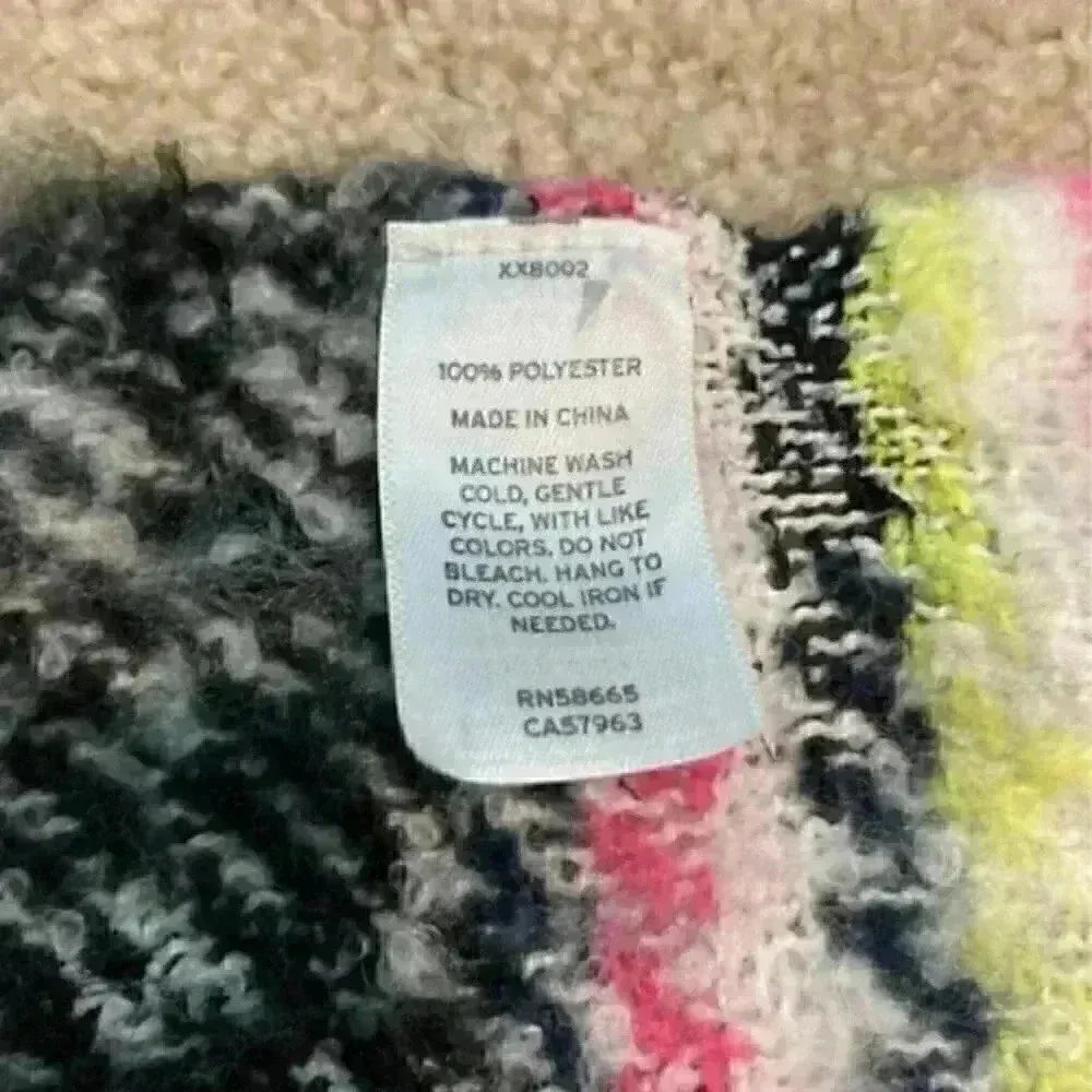 ⭐️ Thick fuzzy scarf Black - Image 4