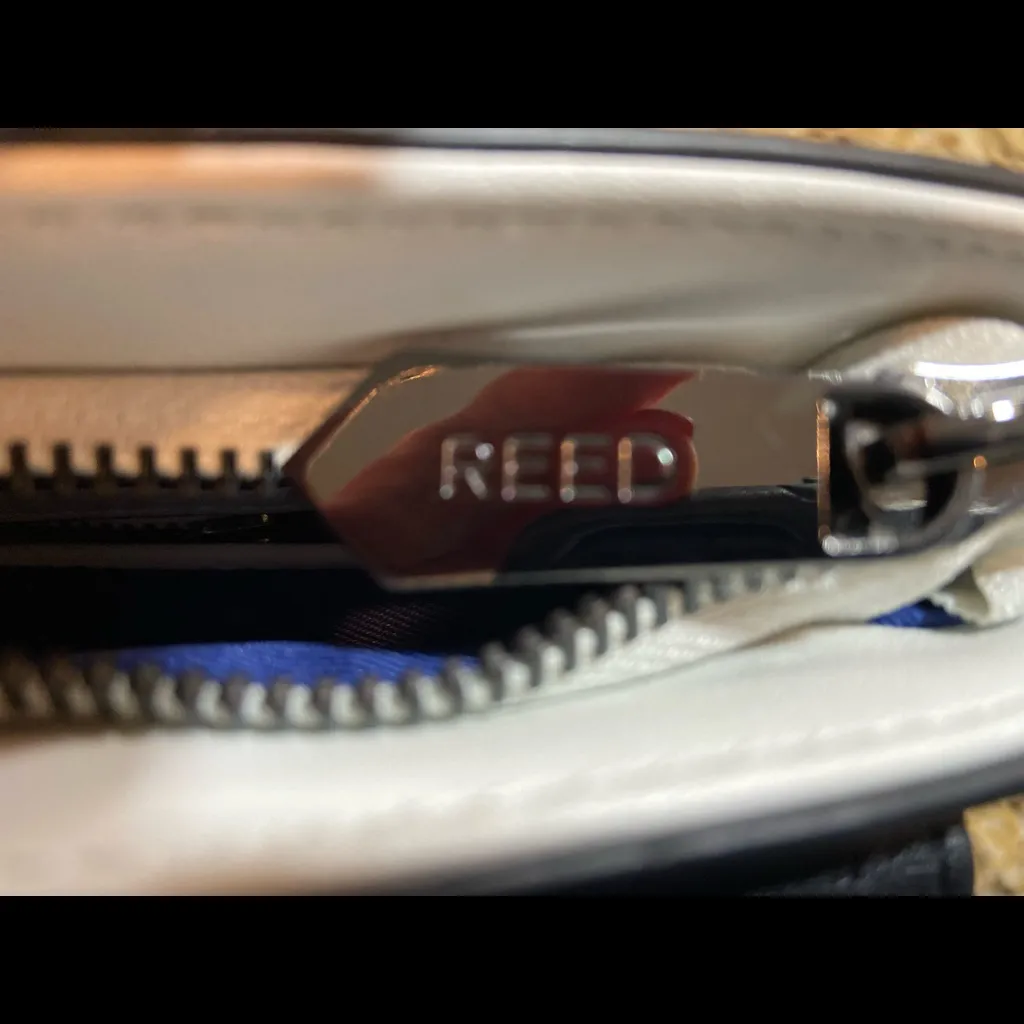 Reed Snake Animal Print Clutch Wristlet Purse New Black - Image 5