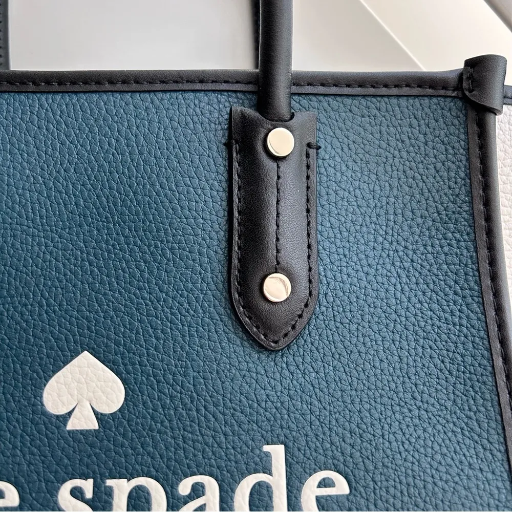 New Kate Spade Ella Pebbled
Leather Small
Tote Satchel Crossbody Bag - Image 7