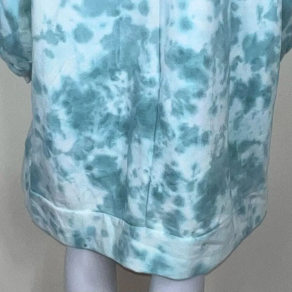 Lane Bryant Livi Activewear Tie Dye Hooded Sweatshirt Dress (18/20) - Image 11